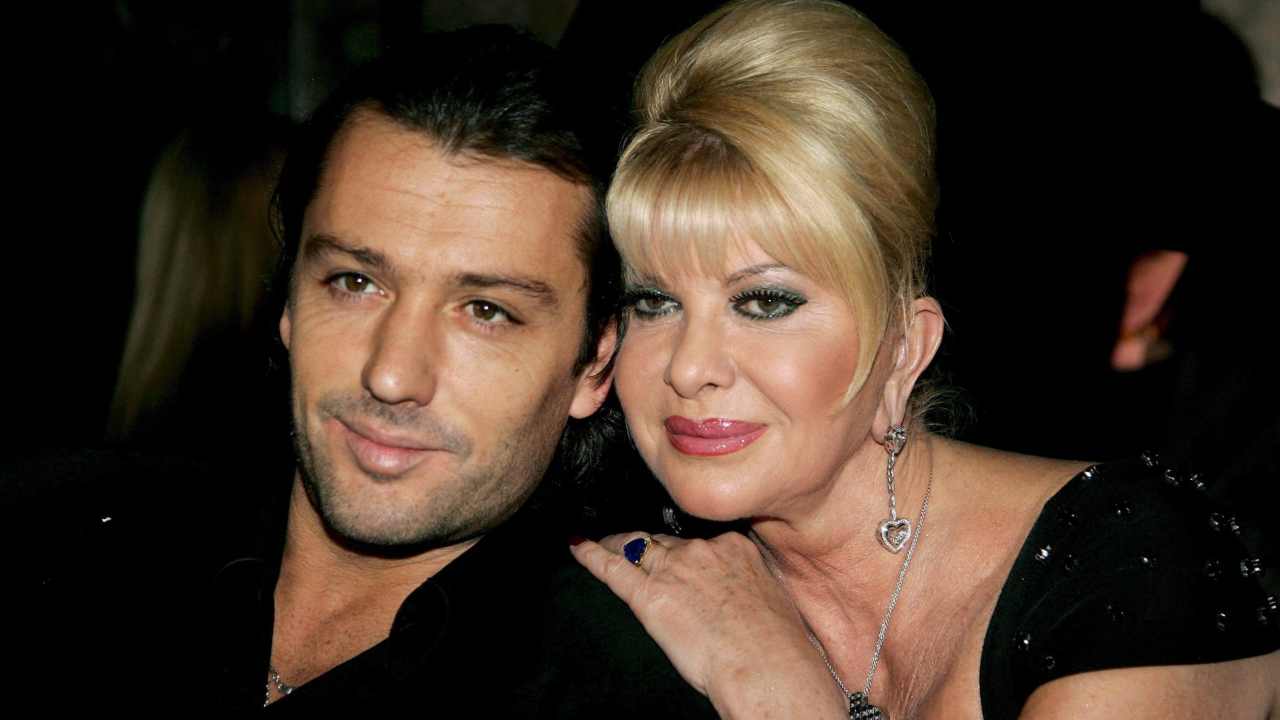Ivana Trump e Rossano Rubicondi - foto ANSA