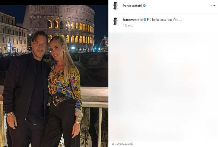 Francesco Totti e Ilary Blasi - CilentoLive.com