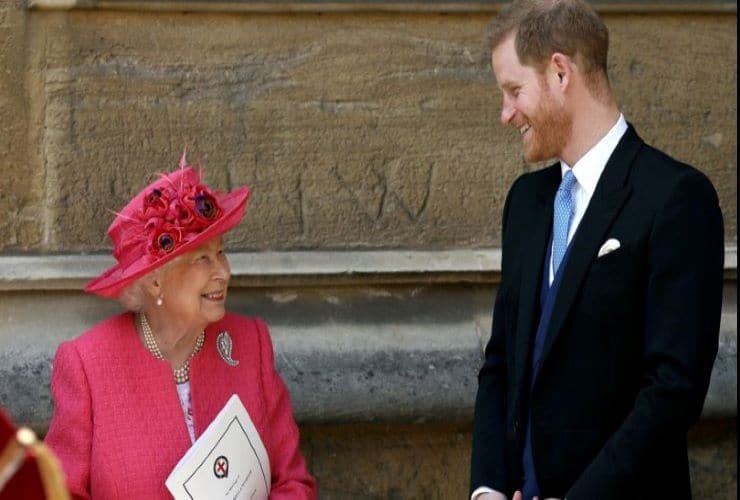 Lo scherzo di Harry alla regina - www.cilentolive.com