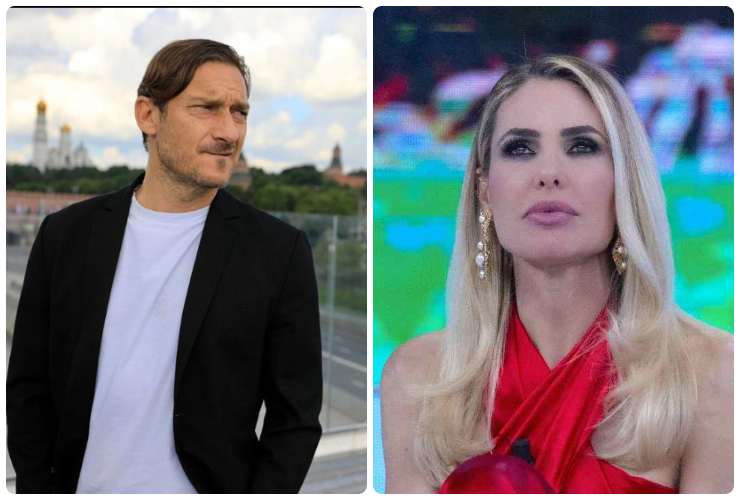 Totti e Blasi affidamento figli - www.cilentolive.com