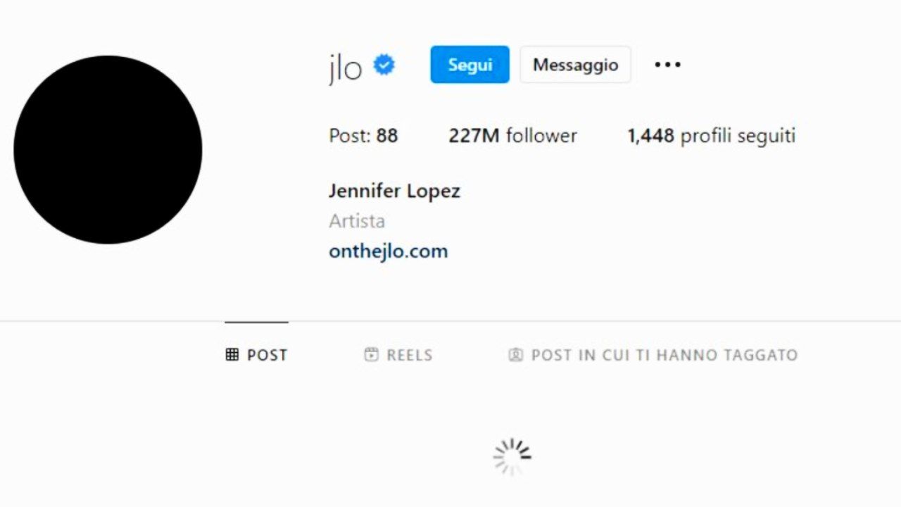 Jennifer Lopez cancella tutte le foto da Instagram - www.cilentolive.com
