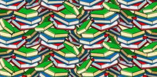 Test trova la matita tra i libri