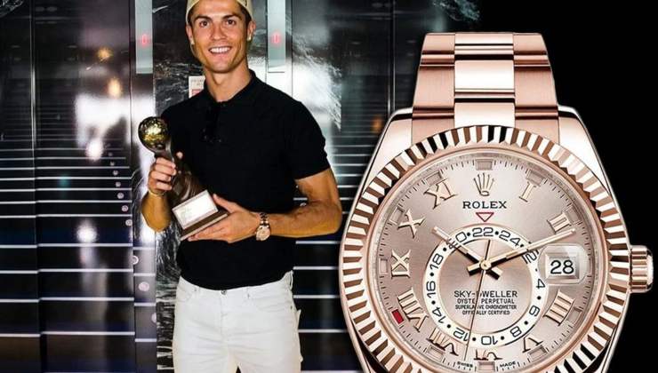 Cristiano Ronaldo, orologio