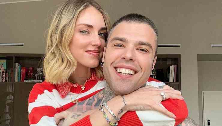 Selfie Fedez e Chiara Ferragni