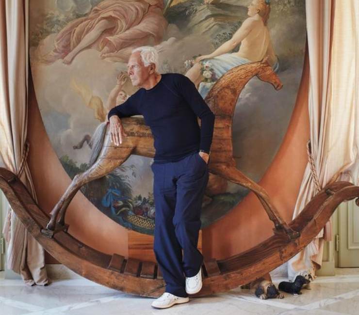 L'abitazione di Giorgio Armani e la sua particolarità