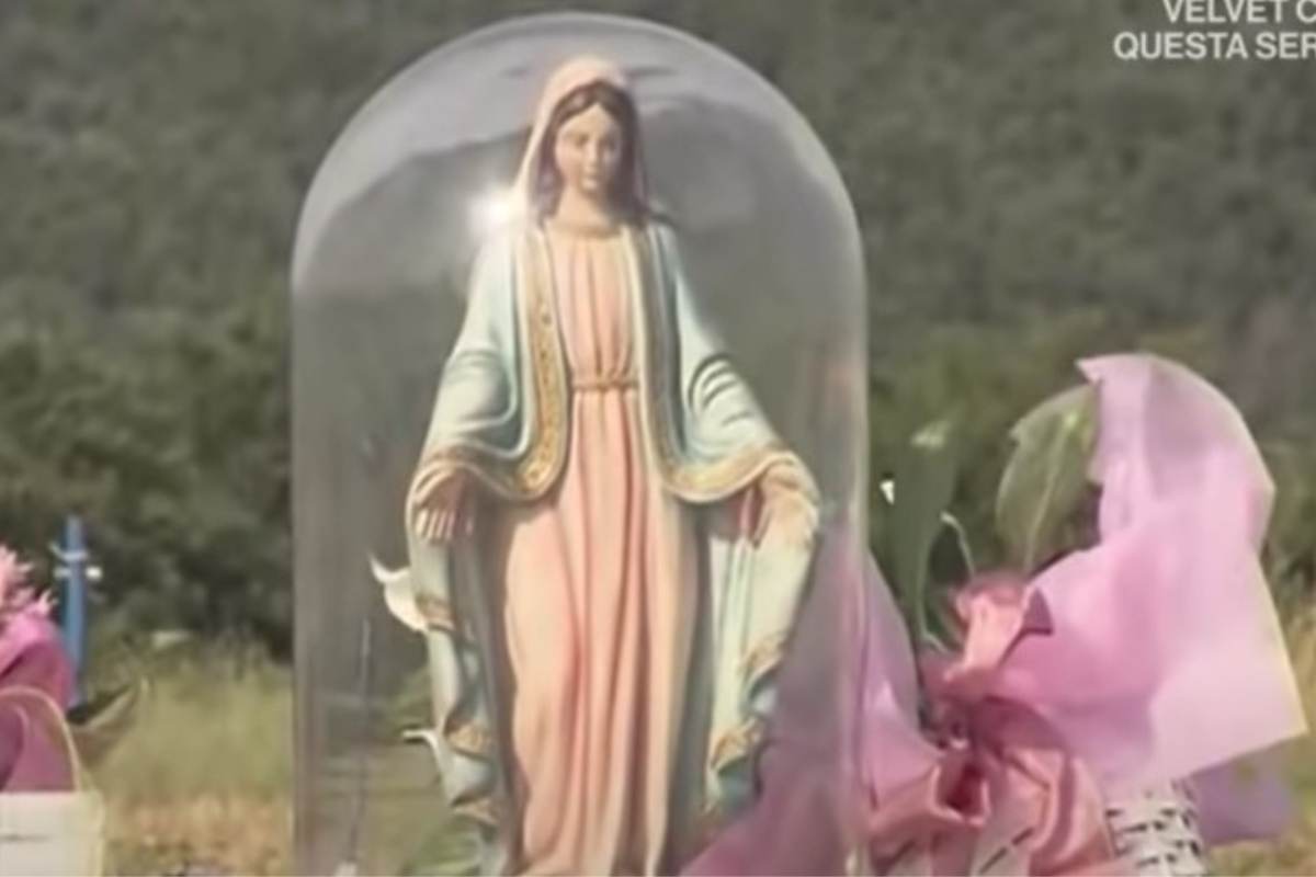 Madonna di Trevignano: ecco come fa a lacrimare