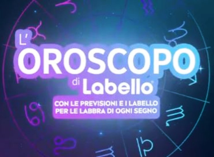 L'oroscopo promosso da Labello nelle Stories di Instagram 