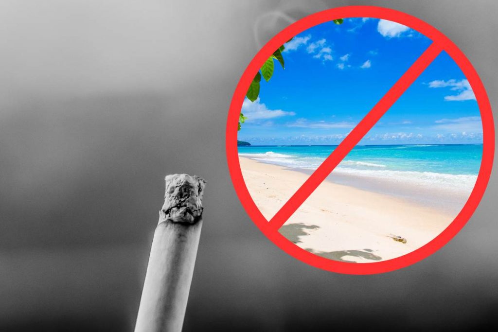 Riccione: divieto di fumo in spiaggia
