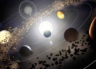 Grossa macchia bianca su un pianeta cos'è?
