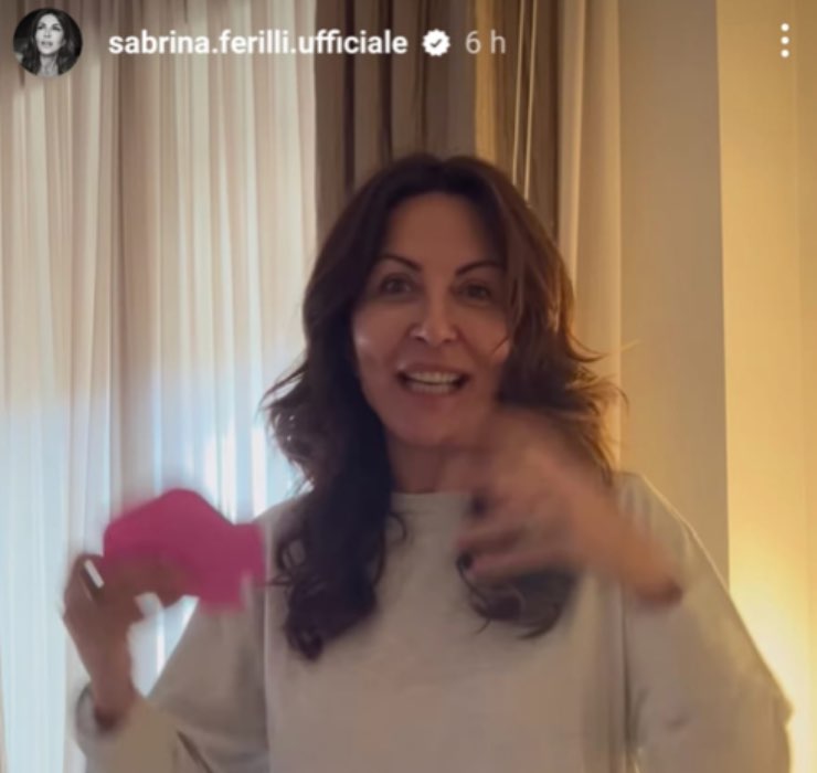 Sabrina Ferilli al naturale 