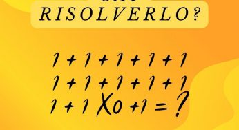 Riesci a risolvere questo test matematico? Significa che sei un genio e non lo sai